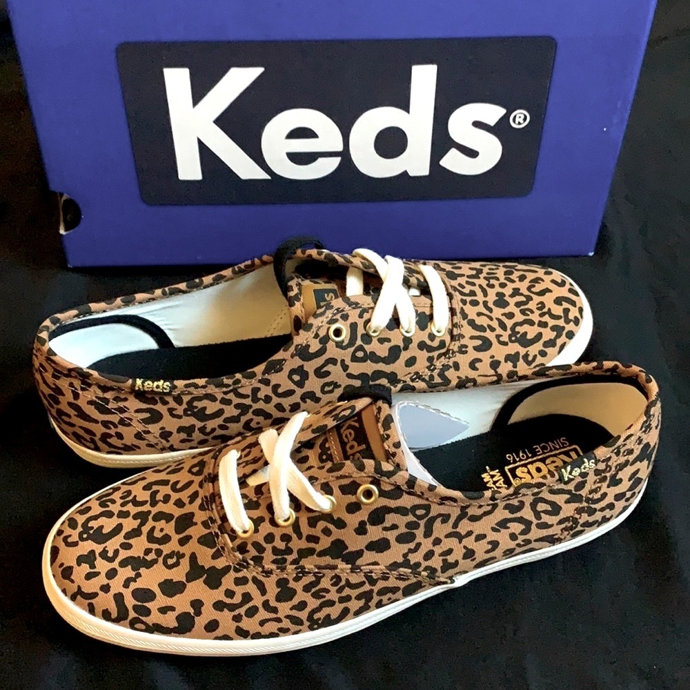 Brand New. Never Worn Cheetah Keds